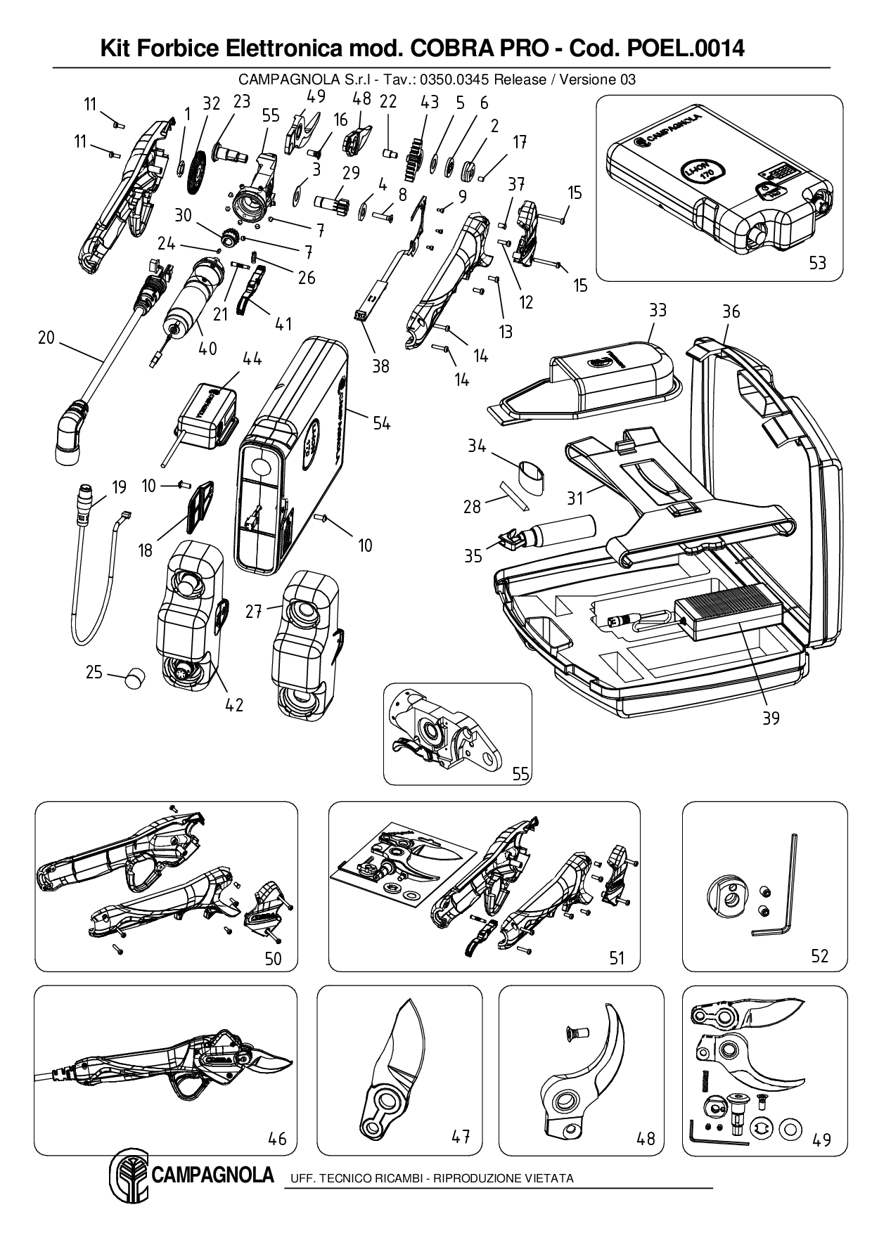 POEL.0014_Kit Forbice Elettronica mod. COBRA PRO
